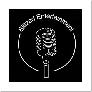 Blitzed Entertainment Logo Posters and Art